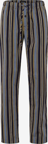 Hanro Pajama pants ' Night & Day ' in Blue: front