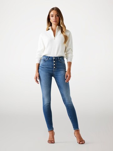 GUESS Skinny Jeans '1981' in Blau