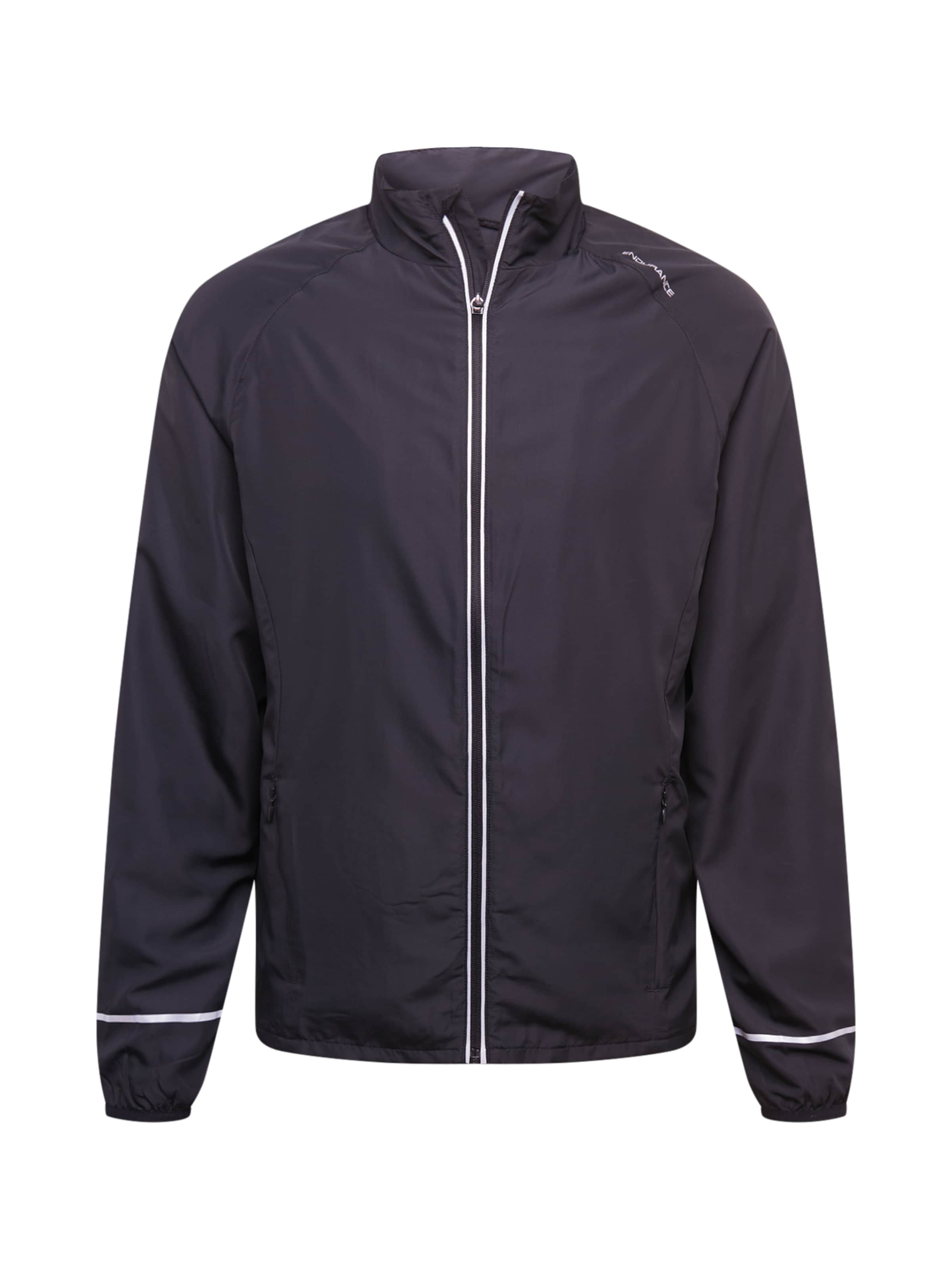 juoda ENDURANCE Sportinė striukė 'Lessend': priekis