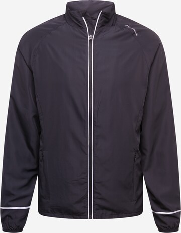 ENDURANCE Athletic Jacket 'Lessend' in Black: front