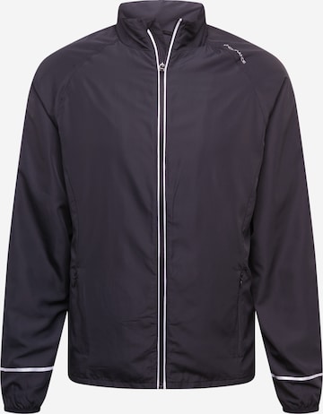 ENDURANCE Athletic Jacket 'Lessend' in Black: front