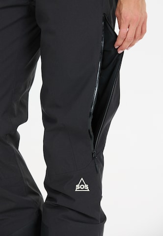 SOS Regular Skihose in Schwarz