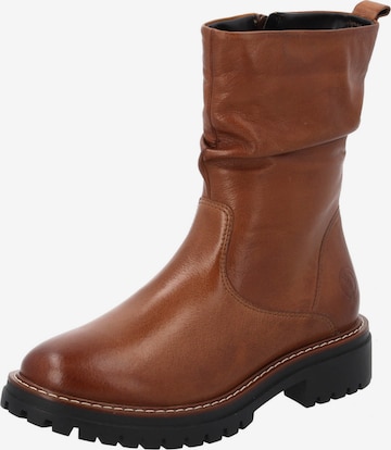 Palado Enkellaarsjes 'Virlee' in Bruin: voorkant