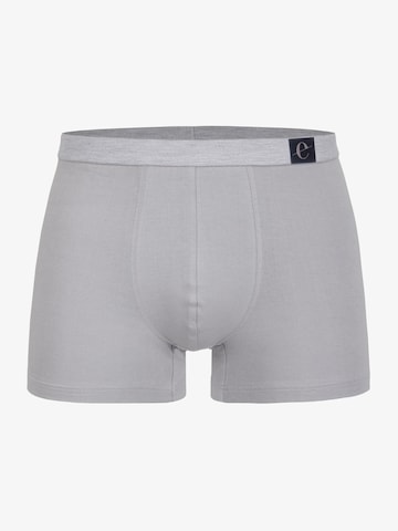Erlich Textil Boxershorts'Gustav' in Grau: Vorderseite