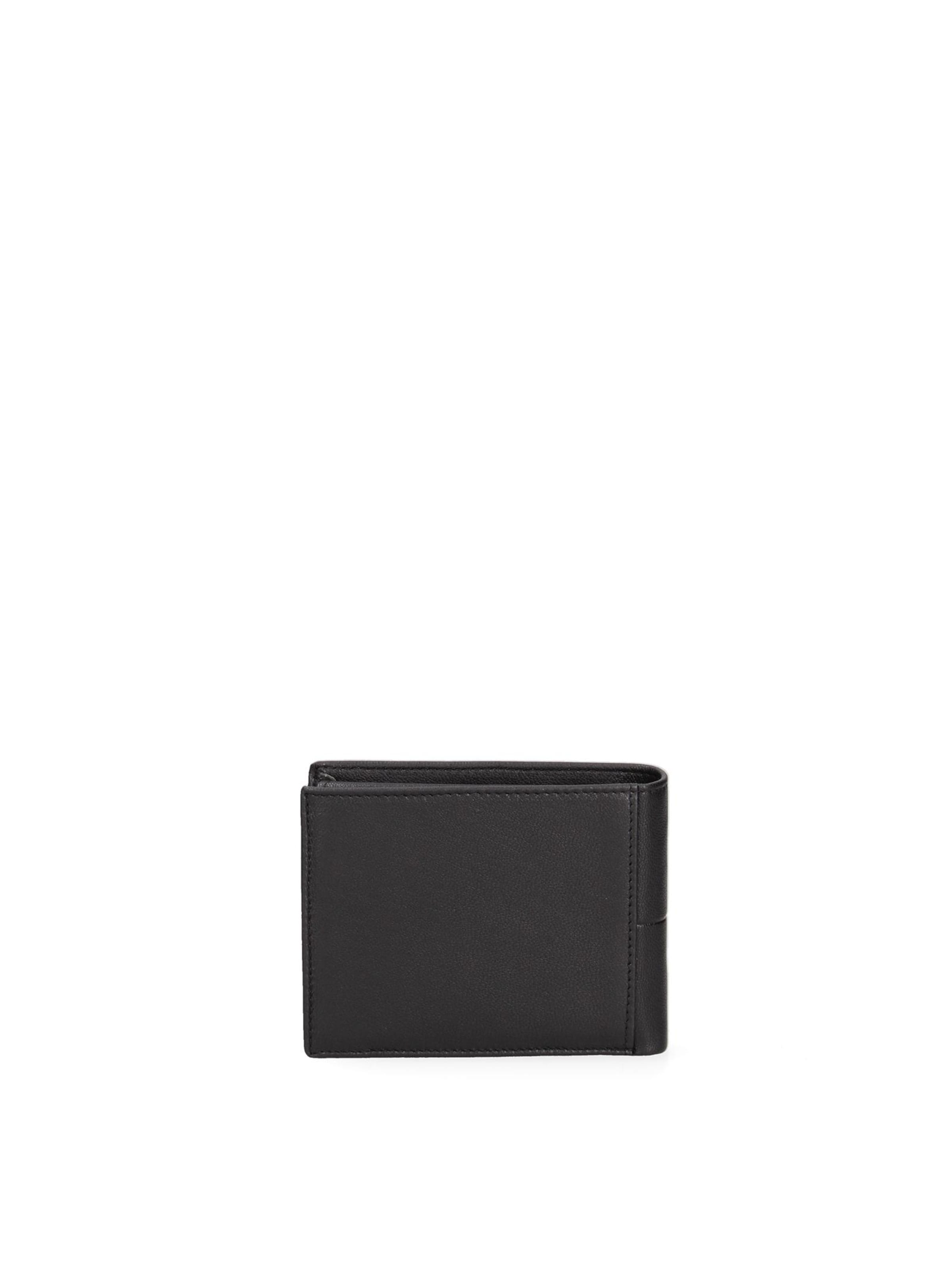 Portamonete 'Portafoglio Uomo Sergio Tacchini Vera Pelle Compatto 12x9,5 cm' di Sergio Tacchini in nero