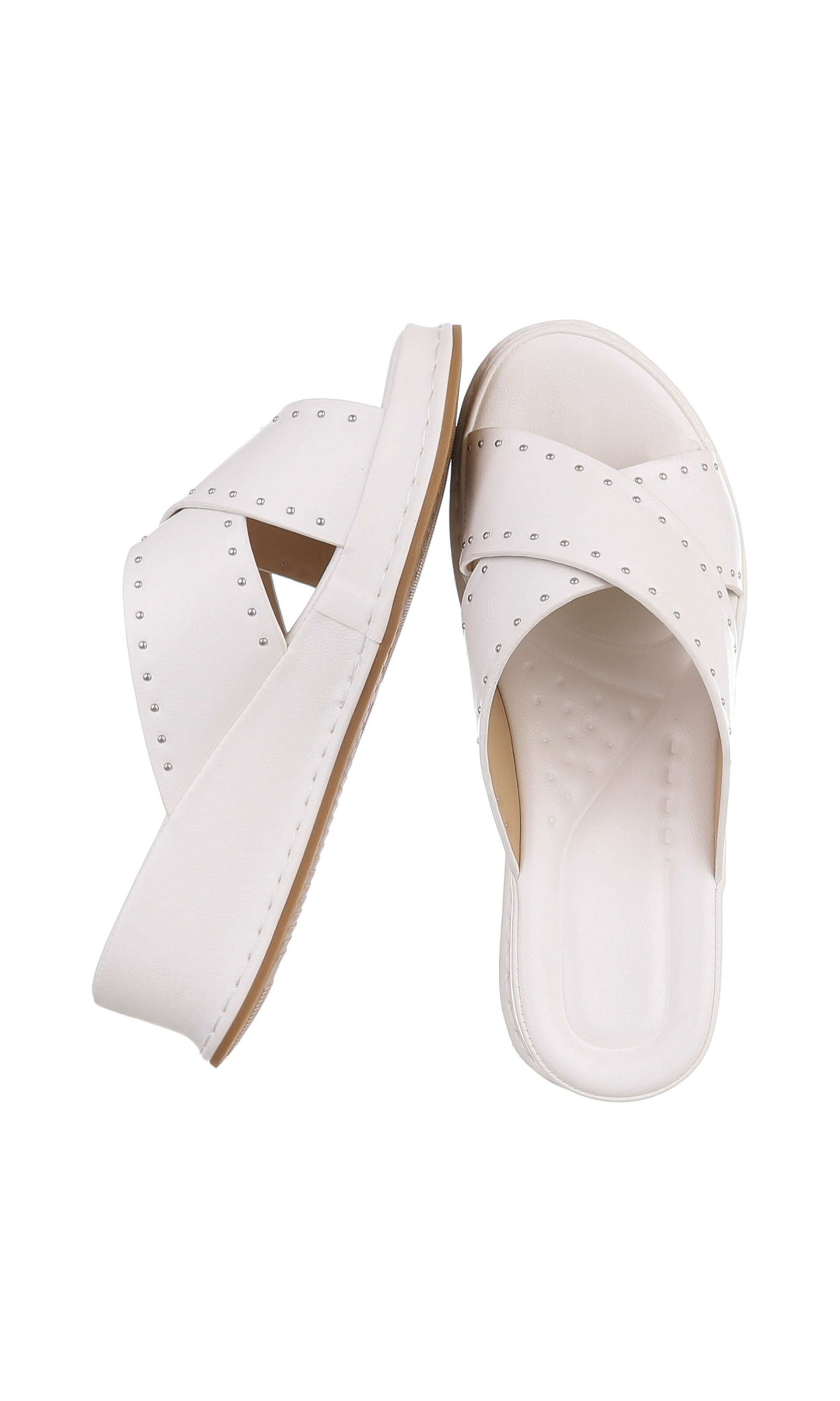 Ital-Design Mules in White