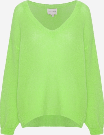 americandreams Oversizepullover 'Silja' in Grün: Vorderseite