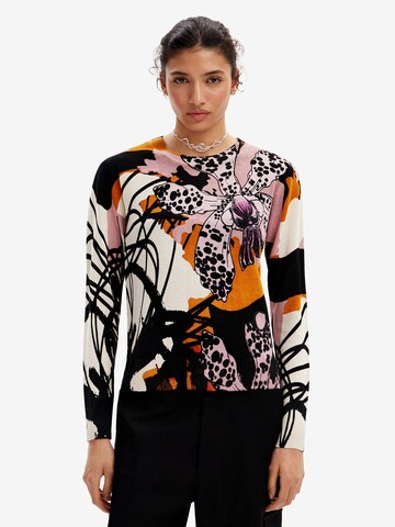 Desigual Sweater 'M. Christian Lacroix' in Mixed colours: front