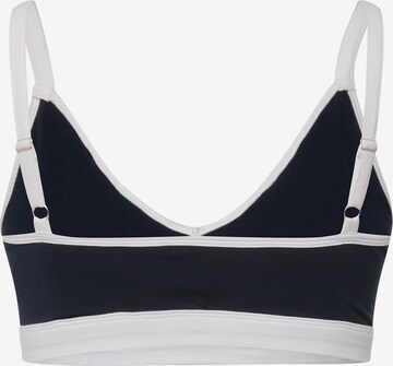 Ulla Popken T-shirt Bra in Blue