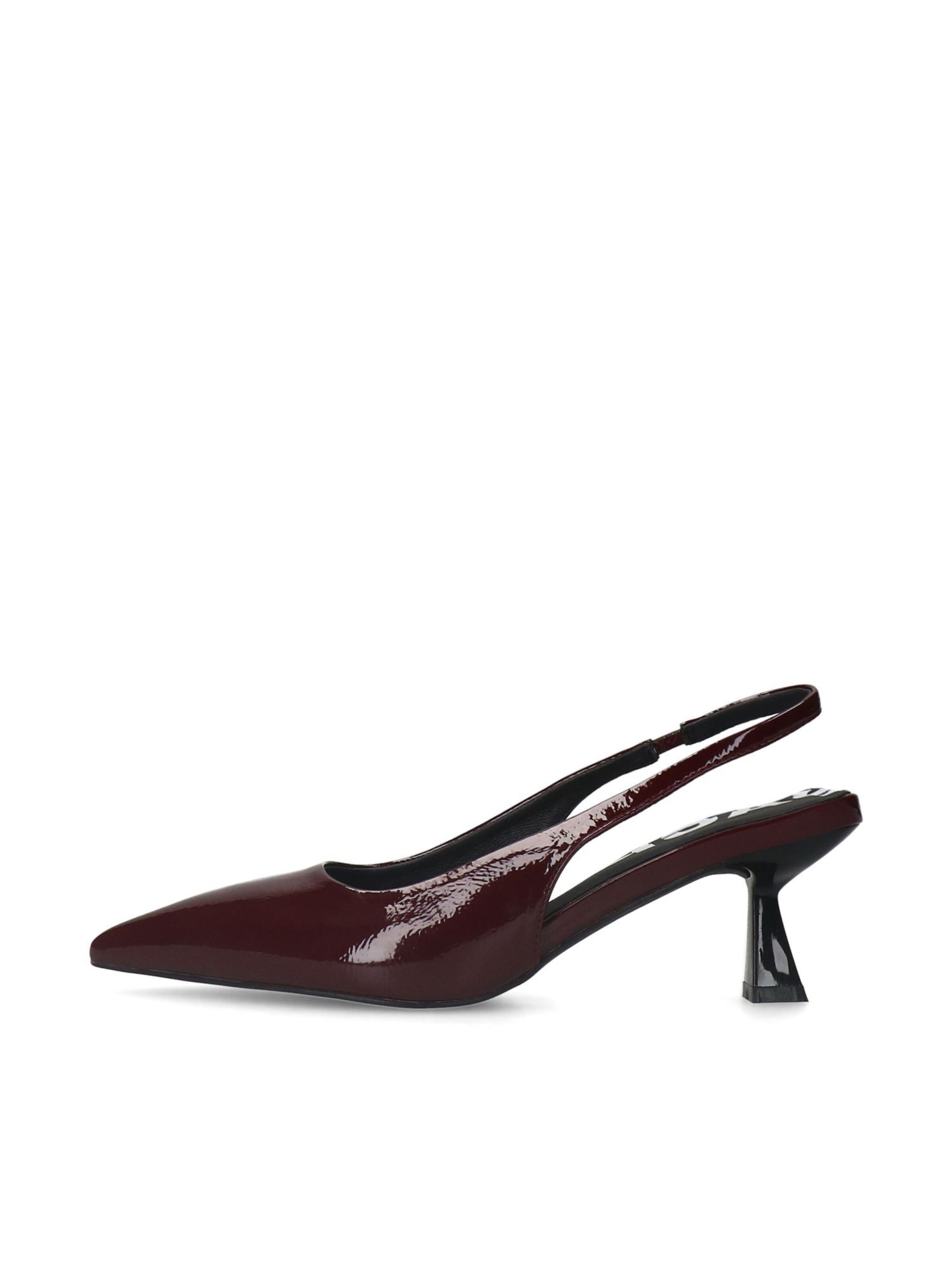 Escarpins à bride arrière SACHA en rouge