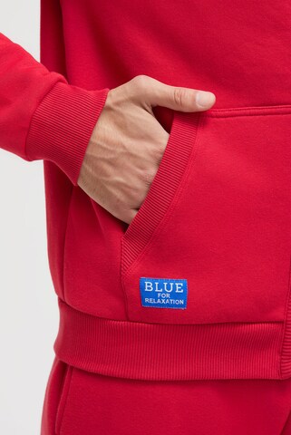 CAMP DAVID Zip-Up Hoodie in Red