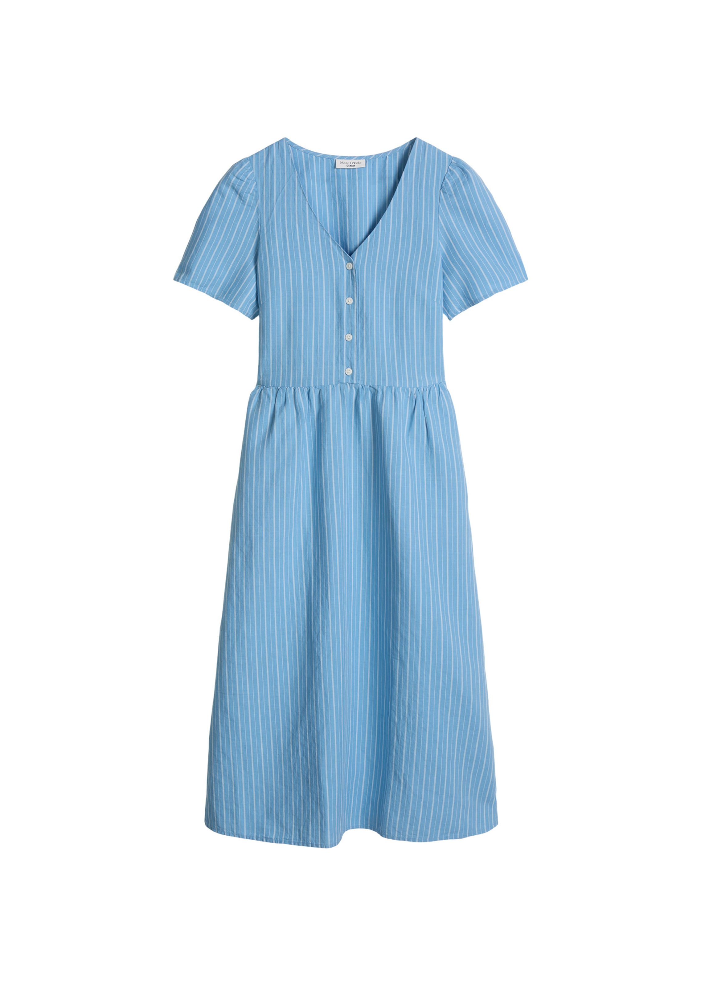 Marc O'Polo DENIM Jurk in Blauw: voorkant