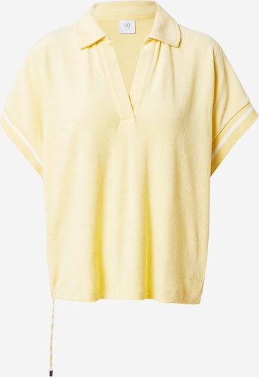 BOGNER T-shirt 'DELILAH' en jaune clair / blanc, Vue avec produit