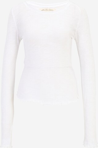 Free People Shirt 'BE MY BABY' in White: front