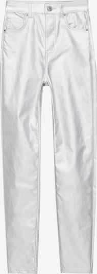 Pull&Bear Spodnie w kolorze srebrnym, Podgląd produktu