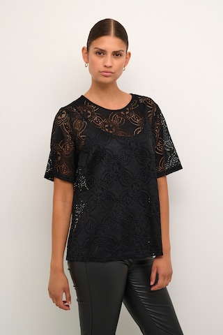 Kaffe Blouse 'Raula' in Zwart: voorkant