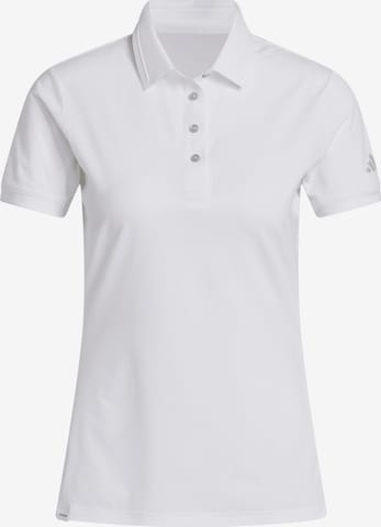 balta ADIDAS GOLF Sportiniai marškinėliai: priekis