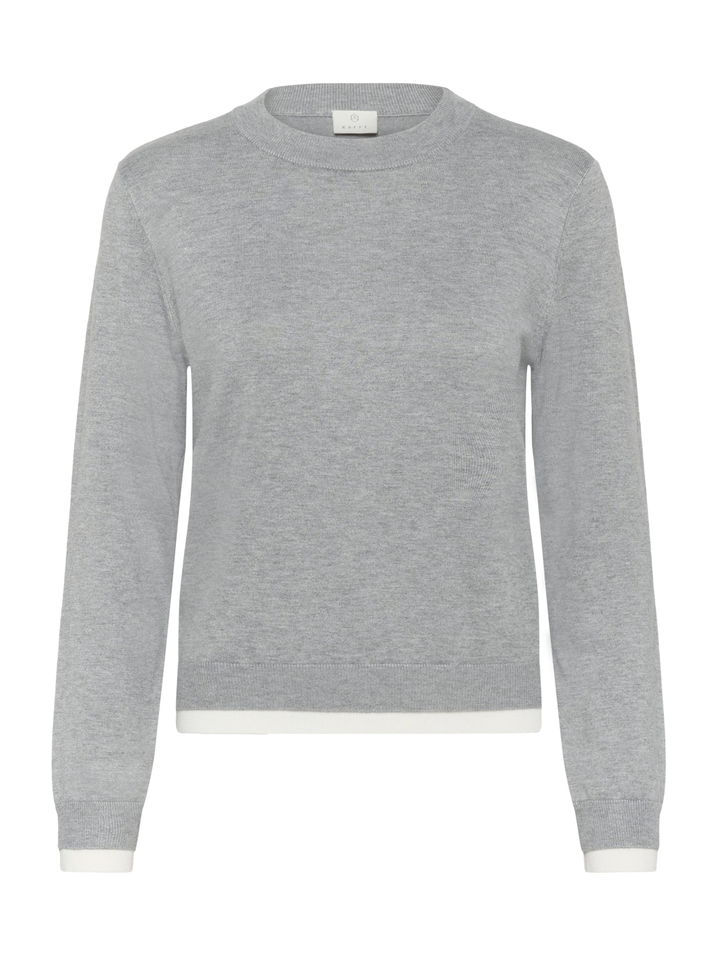 Kaffe Sweater 'KALizza' in Grey: front