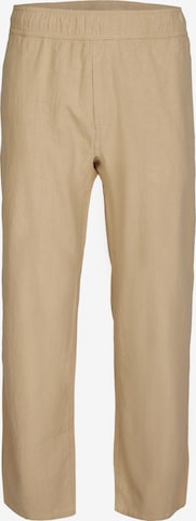 Cleptomanicx Stoffhose 'Steezy Linen' in Beige: predná strana