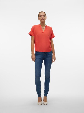 VERO MODA Blouse 'VMBeauty' in Red