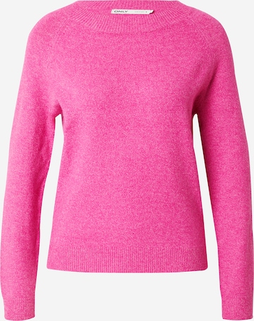 ONLY Pullover 'ONLRica' in Pink: Vorderseite