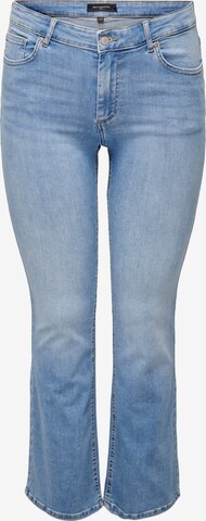 ONLY Carmakoma Slimfit Jeans 'Willy' in Blauw: voorkant