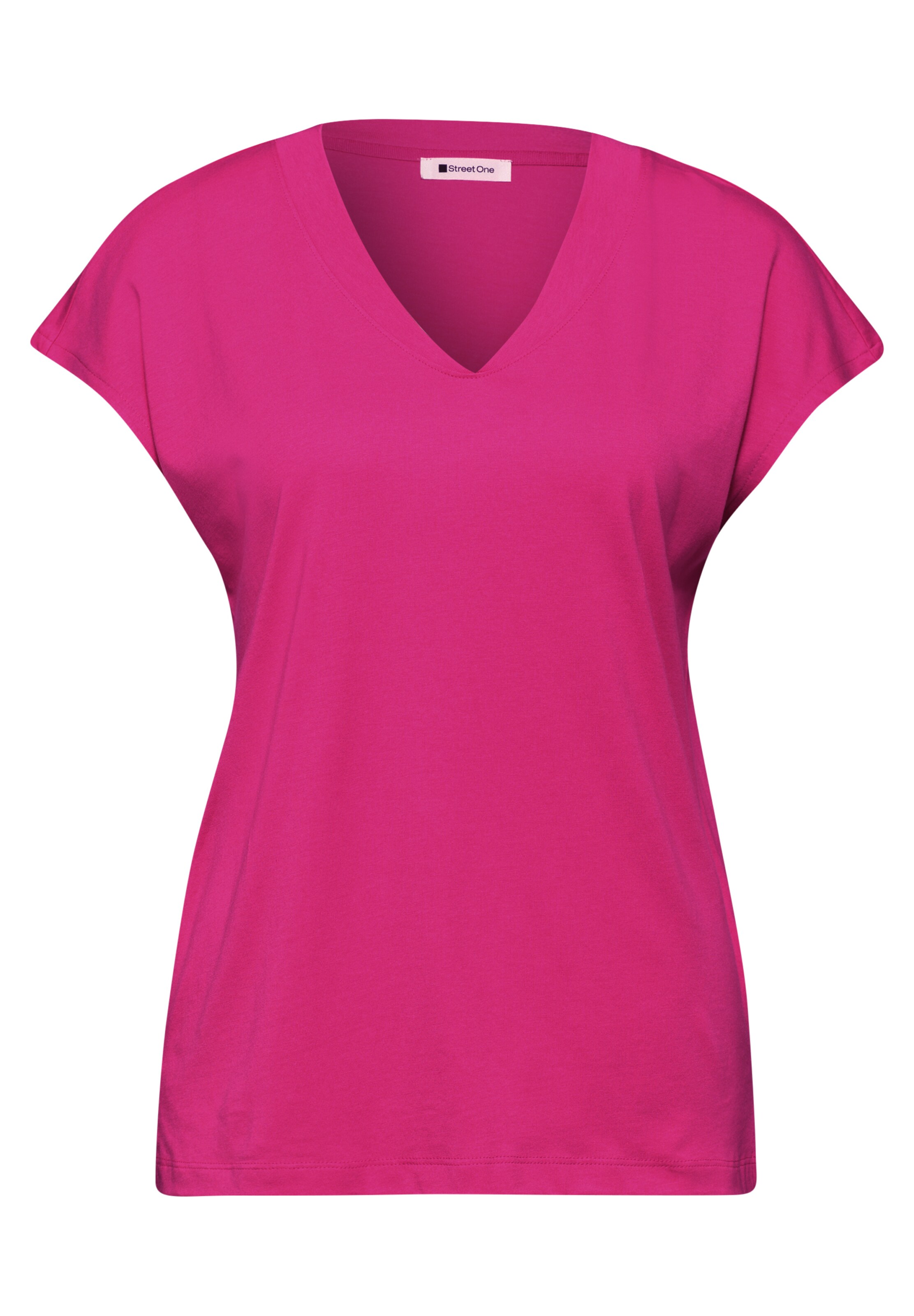 STREET ONE Shirt in Pink: front