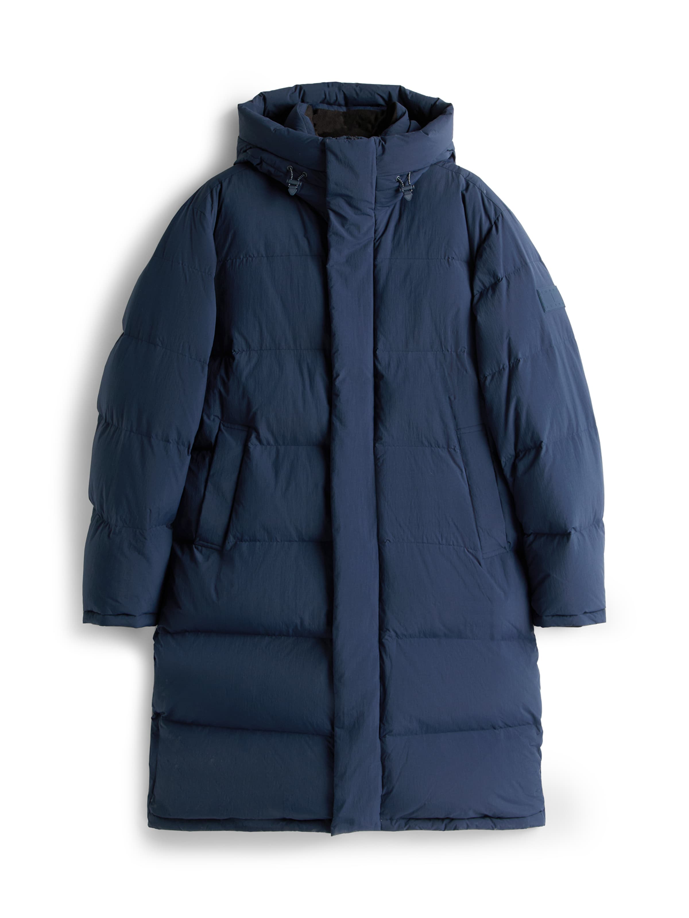 Tommy Jeans Zimný kabát - Modrá: predná strana