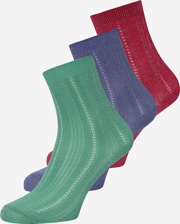 BeckSöndergaard Socks 'Drake' in Blue: front