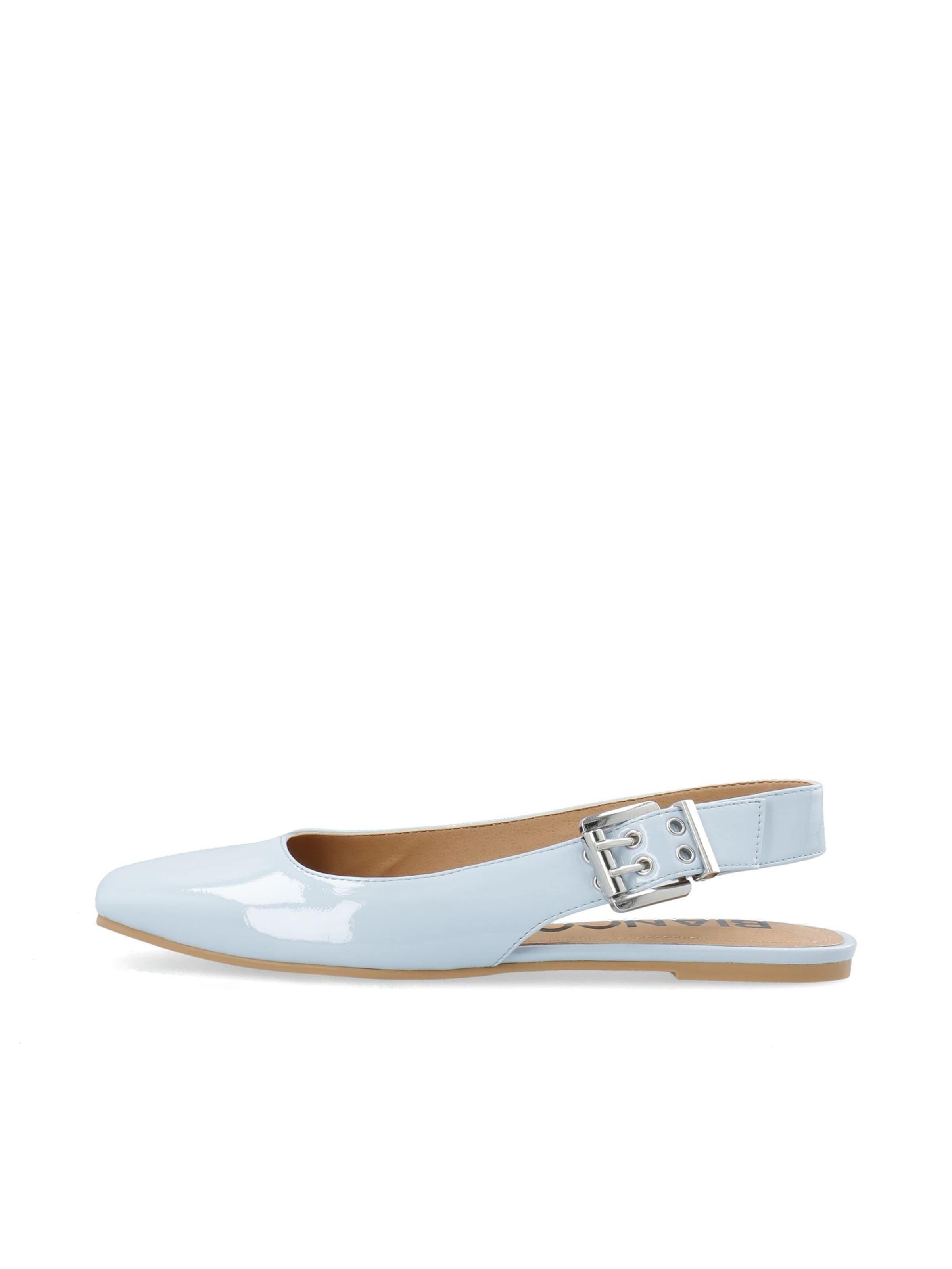 Bianco Ballerina 'Rose' in Blauw: voorkant