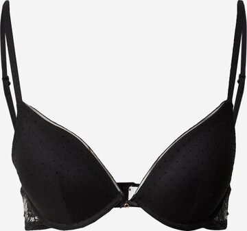 Invisible Soutien-gorge Women' Secret en noir : devant