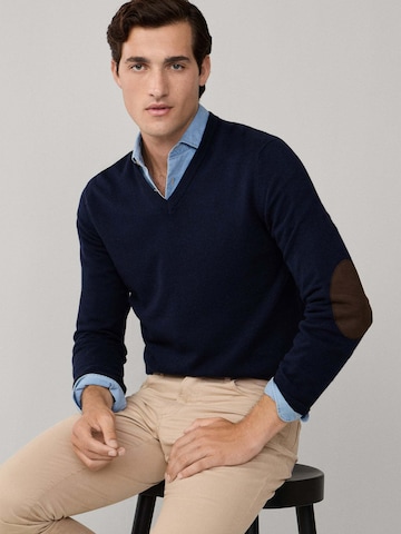 Hackett London Trui in Blauw