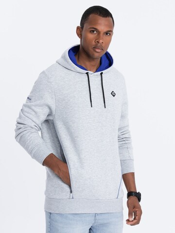 Ombre Sweatshirt 'OM-SSNZ-22FW-006' in Grey