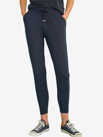 Next Tapered Trousers in Blue: front
