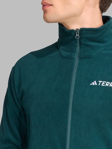 Jachetă  fleece funcțională 'Essentials' de la ADIDAS TERREX pe verde