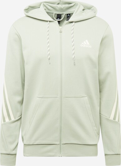 ADIDAS PERFORMANCE Veste de survêtement en menthe / blanc, Vue avec produit