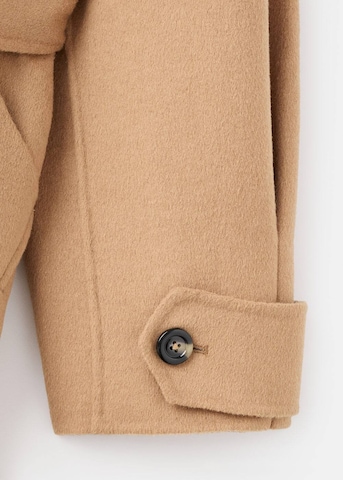 MANGO Between-Seasons Coat 'Cherry2' in Brown