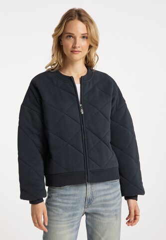 DreiMaster Vintage Sweat jacket in Blue: front