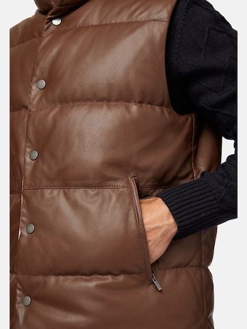 Boggi Milano Vest in Brown