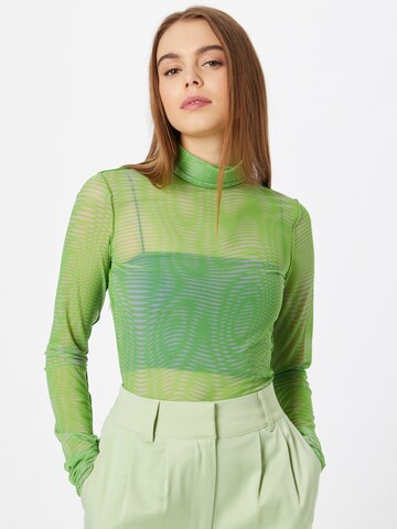 WEEKDAY Shirt 'Immerse' in Green: front