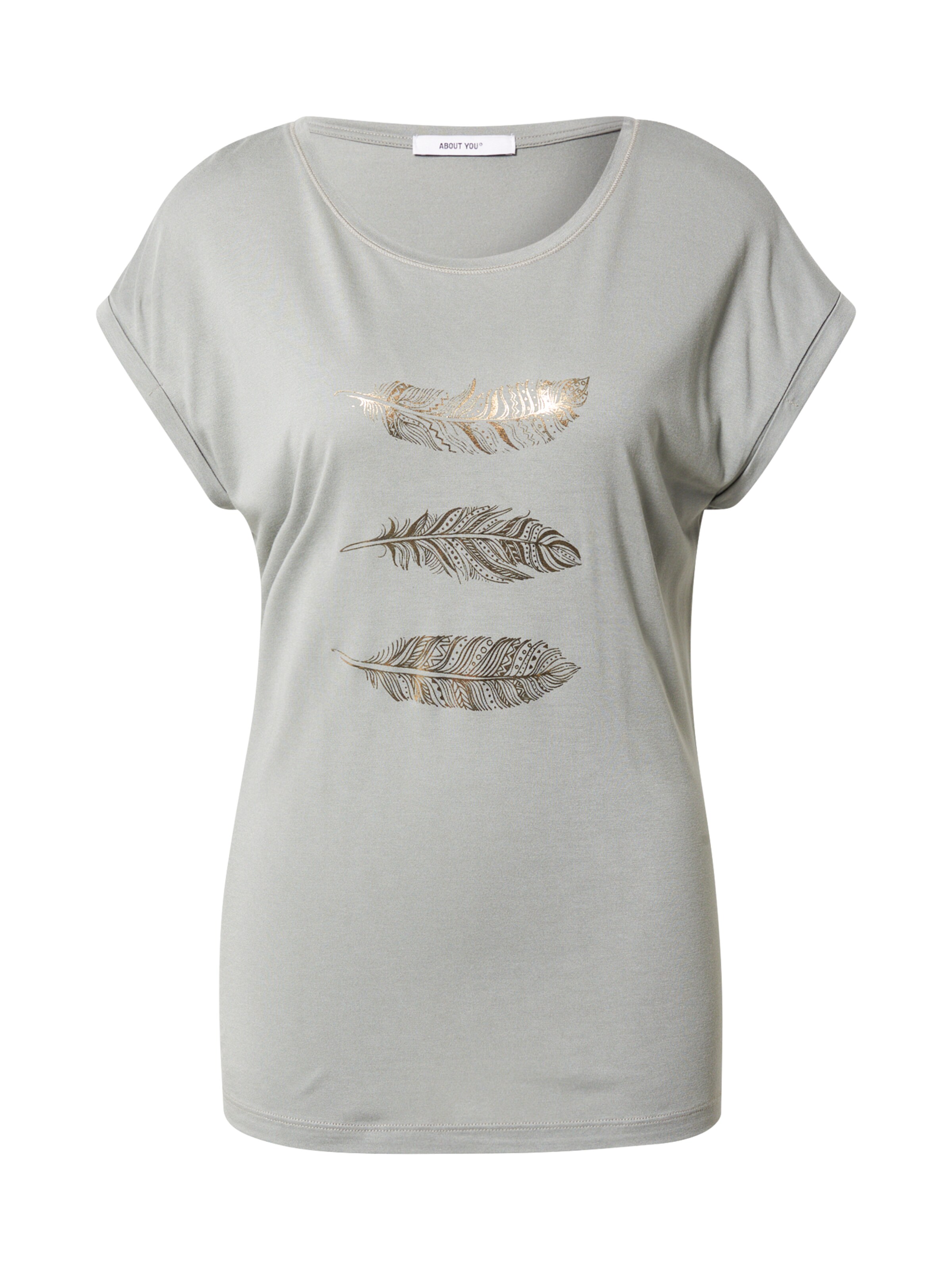 Free People Top Donna In Maglia Con Bordo In Pizzo E Pannelli Stampati