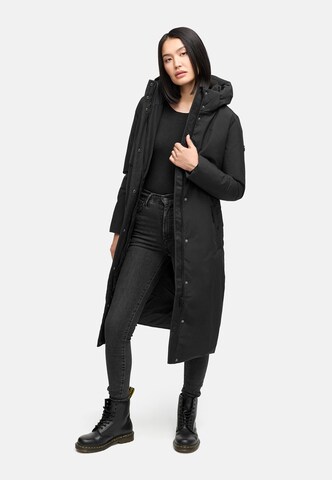 NAVAHOO Mantel 'Waldbummler 14' in Schwarz