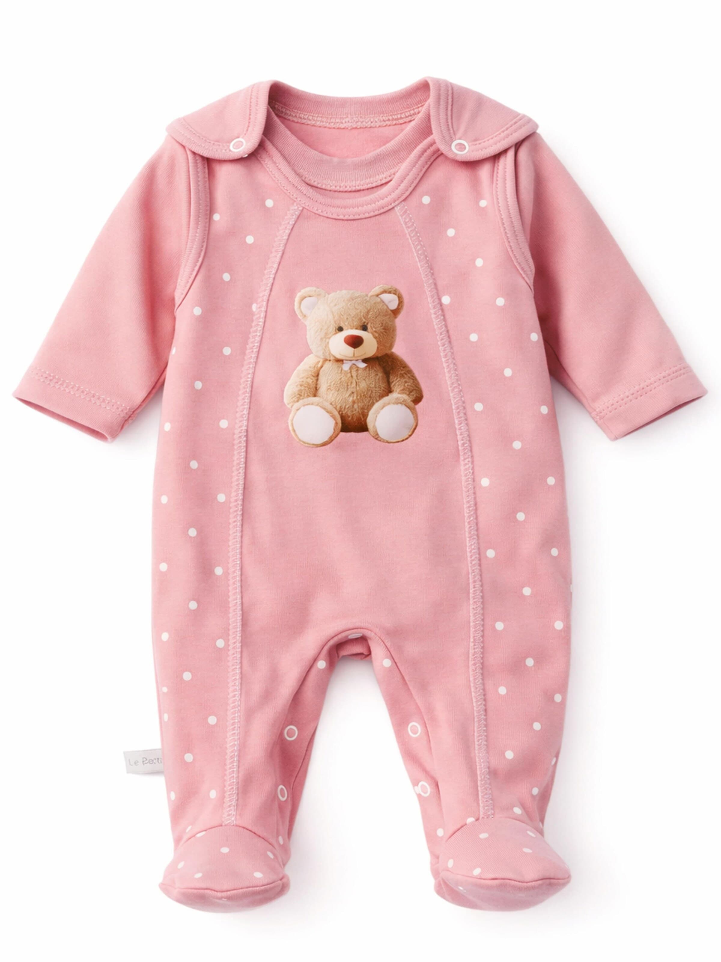 La Bortini Set in Pink: front