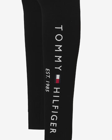 TOMMY HILFIGER Skinny Legíny – černá