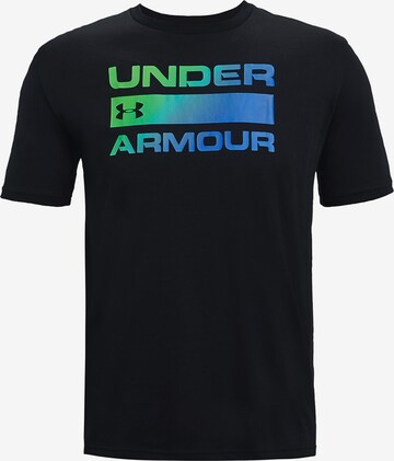 UNDER ARMOUR T-Shirt 'Team Issue' in Schwarz: predná strana