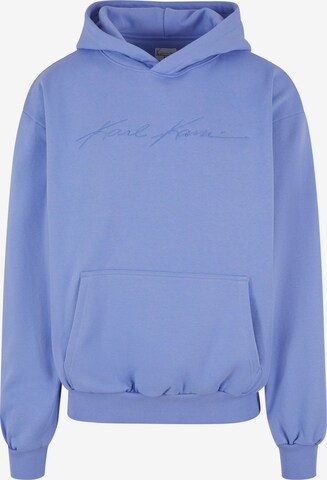 Sweat-shirt Karl Kani en violet : devant