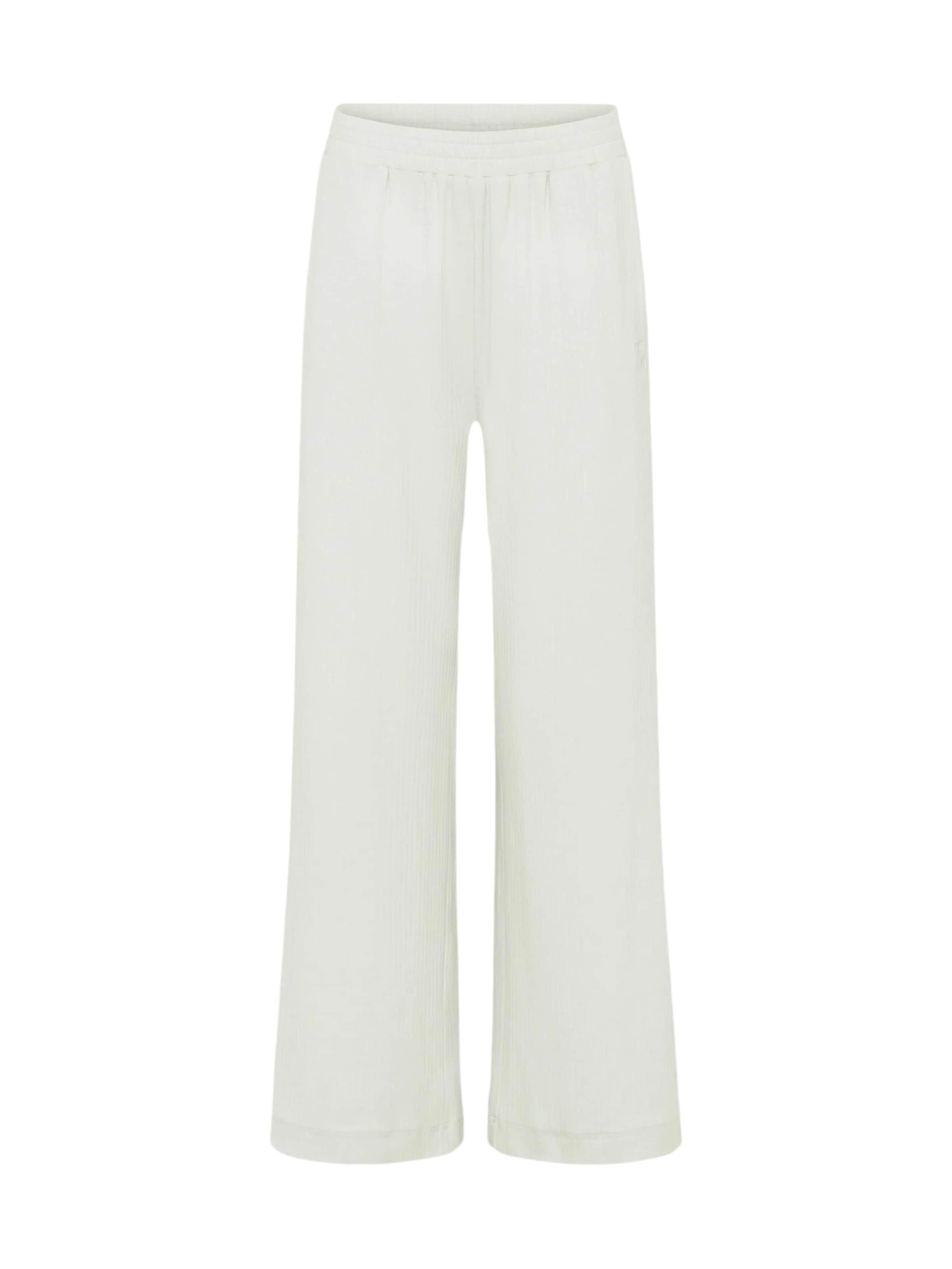 CCDK Copenhagen Pyjamahousut 'Amy' värissä valkoinen: etupuoli