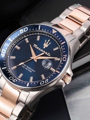 Maserati Analoog horloge in Zilver