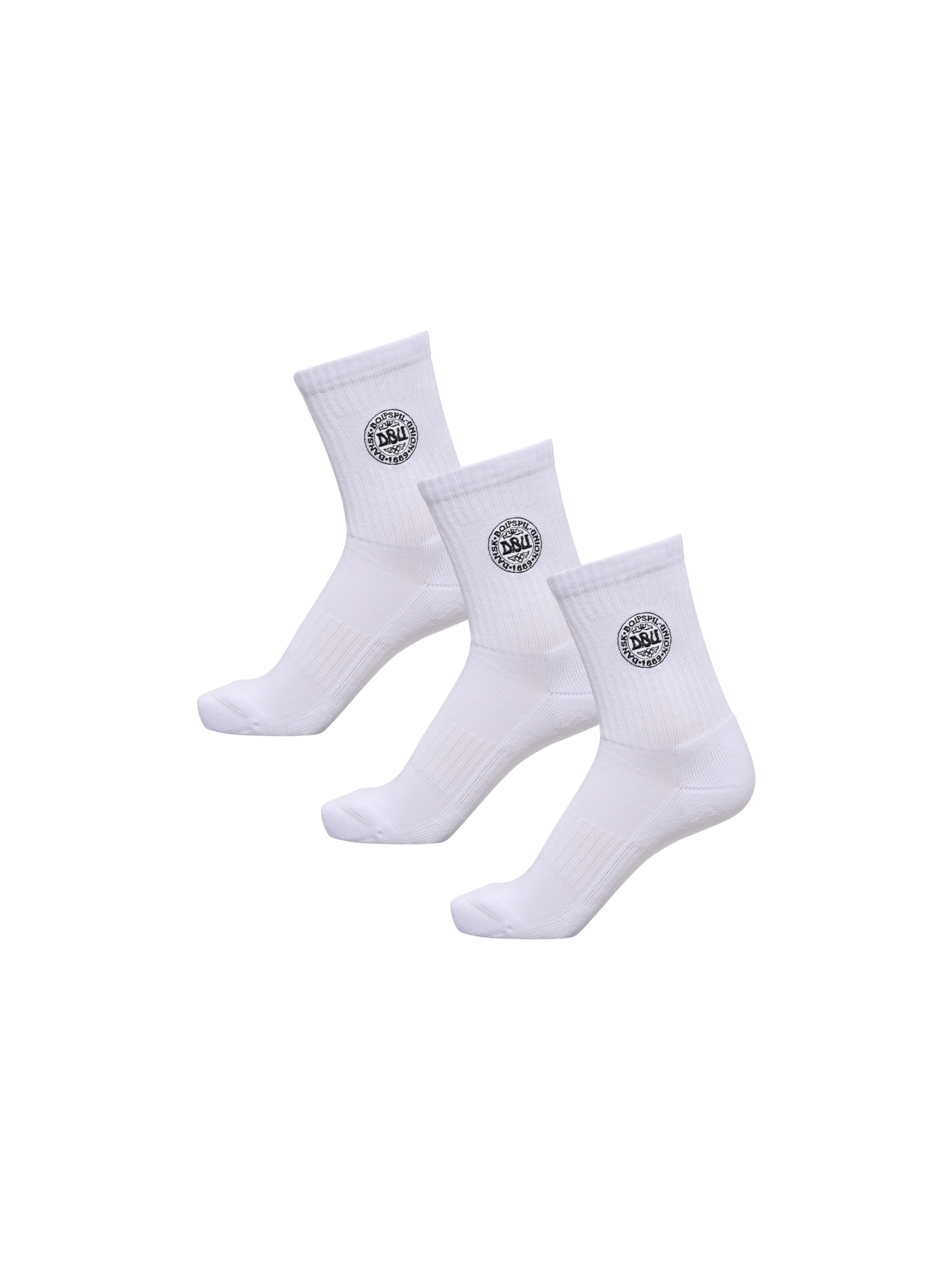 Chaussettes HALO en blanc : devant