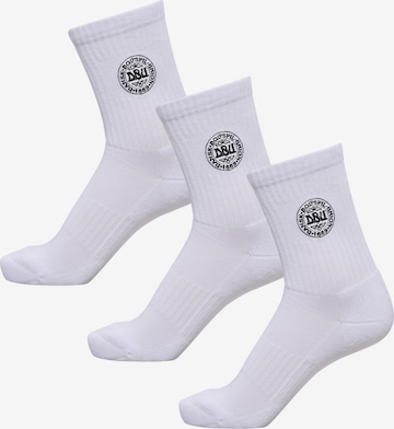 HALO Socks in White: front